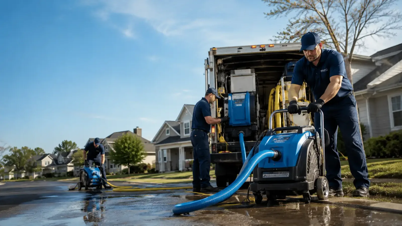 Flood Damage Cleanup in Saint Marys, WV